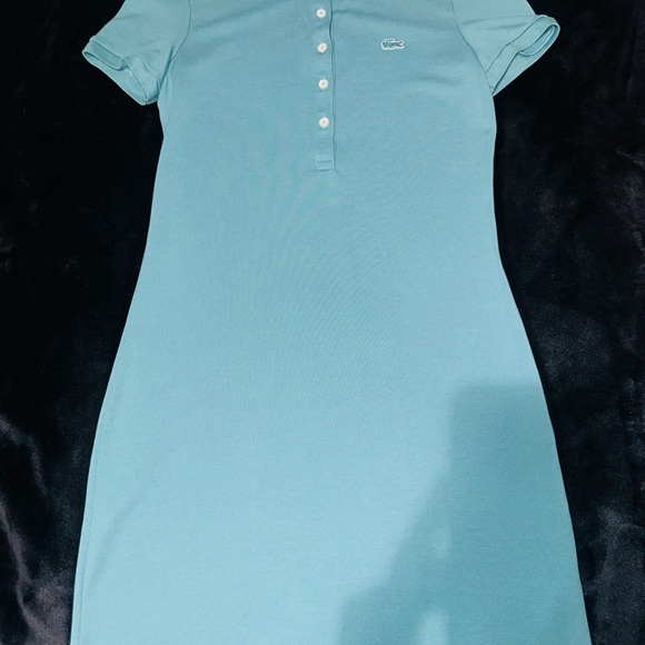 Lacoste Dresses & Skirts - Lacoste Light Blue Polo Dress